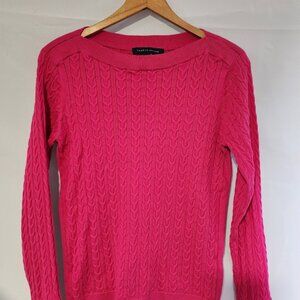 Tommy Hilfiger Fuschia Sweater Size Medium